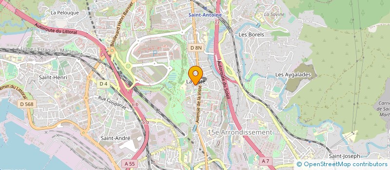 localisation de l'entreprise SANTETVFR à MARSEILLE