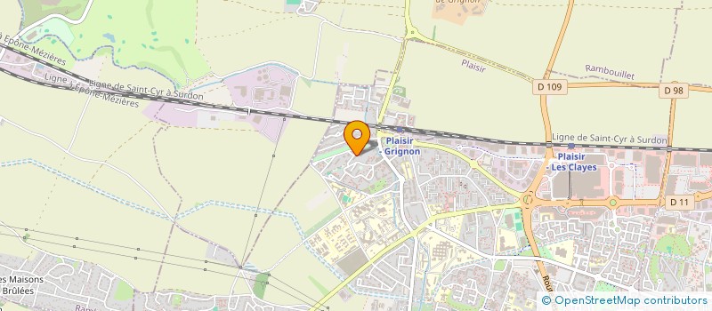 localisation de l'entreprise SANTEYA  PLAISIR