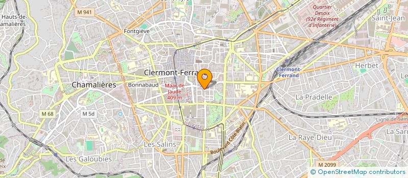 localisation de l'entreprise SANTFLORAINE DE CLERMONT  CLERMONT-FERRAND