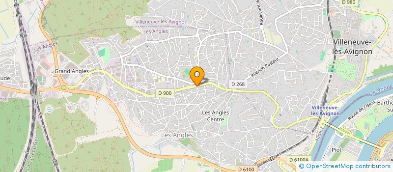 localisation de l'entreprise SANTFORME à LES ANGLES
