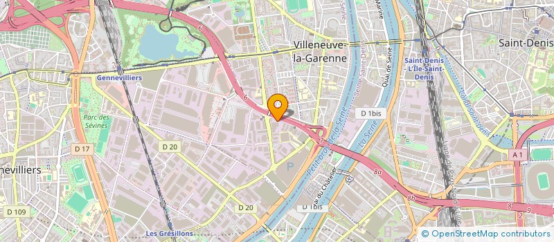 localisation de l'entreprise SANTHEA DOM  VILLENEUVE-LA-GARENNE