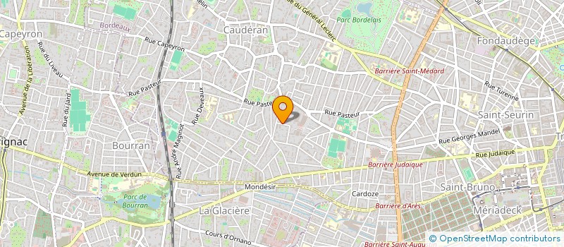 localisation de l'entreprise SANTHODAM  BORDEAUX