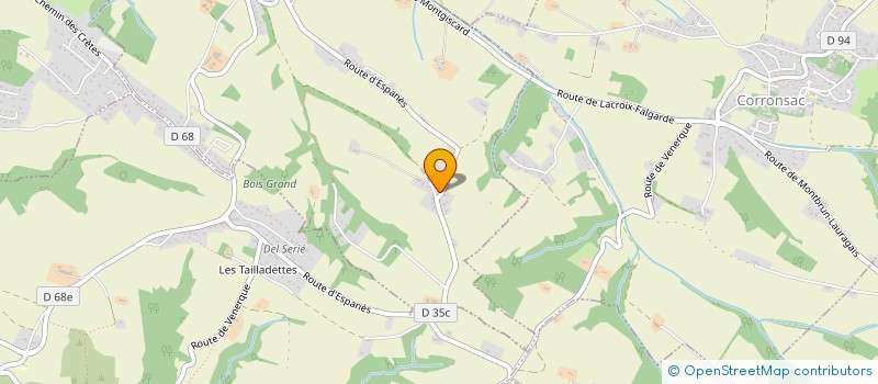 localisation de l'entreprise SANTHOLA  AUREVILLE