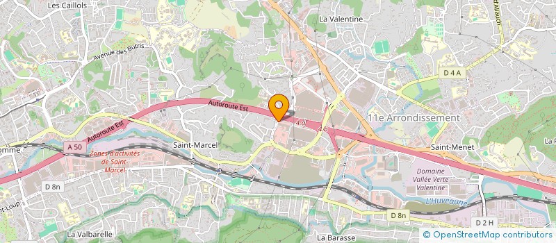 localisation de l'entreprise SANTHOR à MARSEILLE