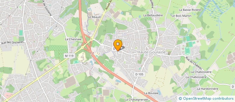 localisation de l'entreprise SANTHY à BASSE-GOULAINE