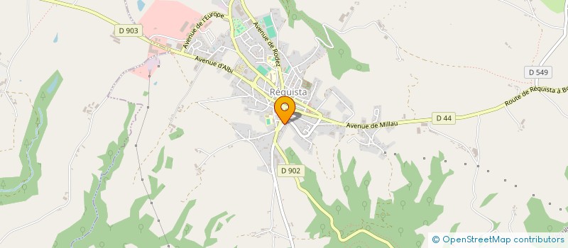 localisation de l'entreprise SANTI à REQUISTA