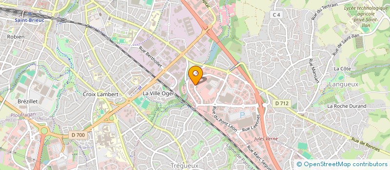 localisation de l'entreprise SANTI  LANGUEUX