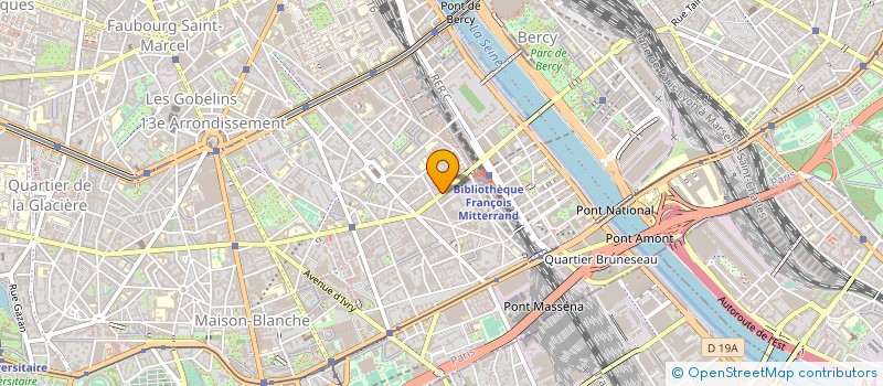 localisation de l'entreprise SANTI SANTI  PARIS