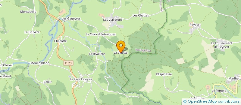 localisation de l'entreprise SANTIAG'S SANPALOUNE  SAINT-PAL-DE-MONS