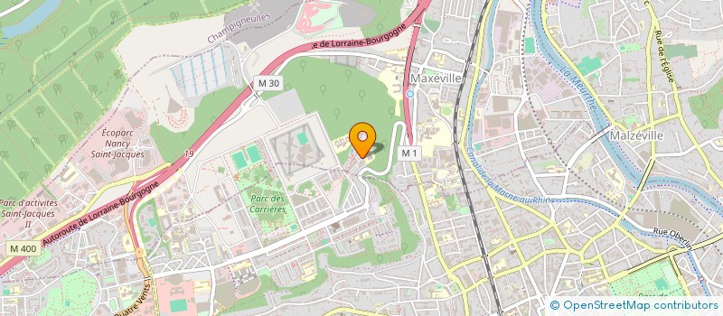 localisation de l'entreprise SANTIAGO  NANCY