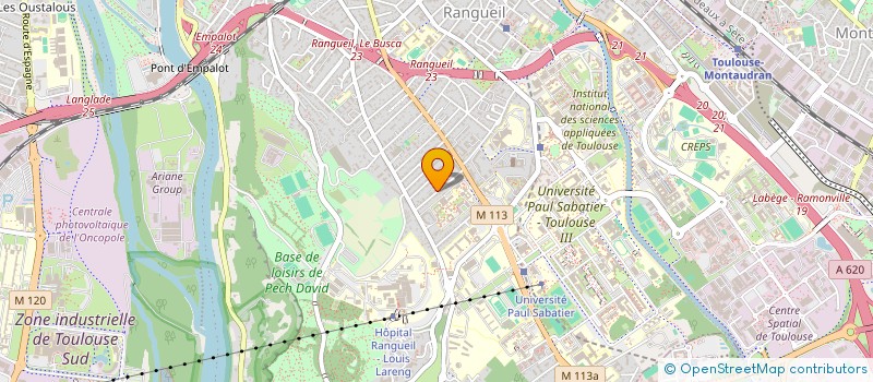 localisation de l'entreprise SANTIAGO à TOULOUSE