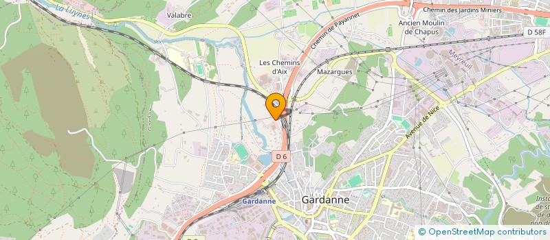 localisation de l'entreprise SANTIAGO  GARDANNE