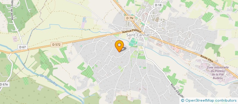 localisation de l'entreprise SANTIAGO CARS 13  SAINT-CANNAT