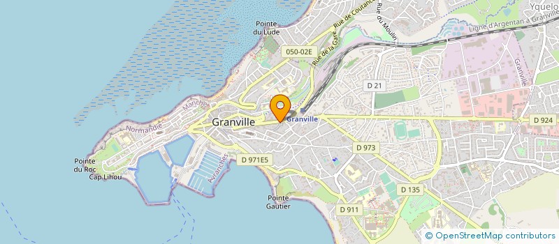 localisation de l'entreprise SANTIANO  GRANVILLE