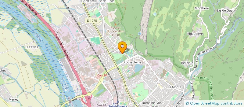 localisation de l'entreprise SANTIANO  SAINT-EGREVE