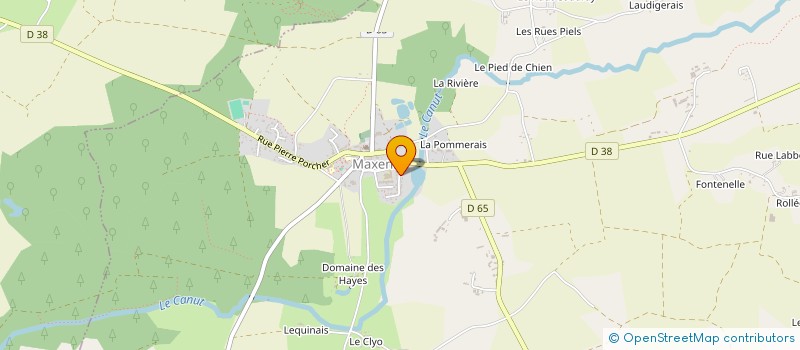 localisation de l'entreprise SANTIANO INFO à CARENTOIR