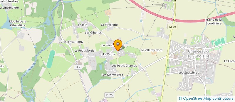 localisation de l'entreprise SANTICARM à CHANCEAUX-SUR-CHOISILLE