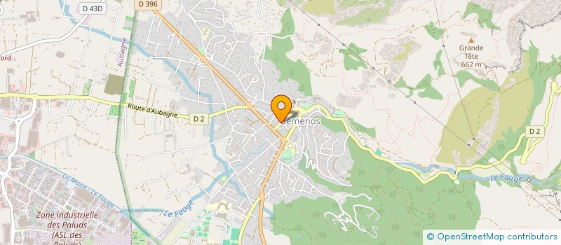 localisation de l'entreprise SANTIMMO  GEMENOS