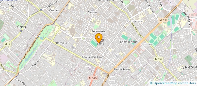 localisation de l'entreprise SANTIMPEX  ROUBAIX