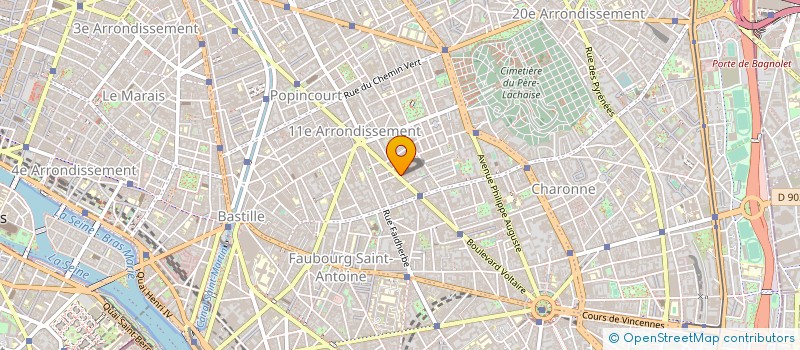 localisation de l'entreprise SANTINI DISTRIBUTION CARBURANTS à PARIS