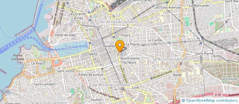 localisation de l'entreprise SANTINI RESTAURATION à MARSEILLE