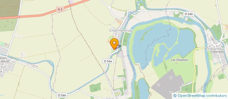 localisation de l'entreprise SANTO BTP  CHARMENTRAY