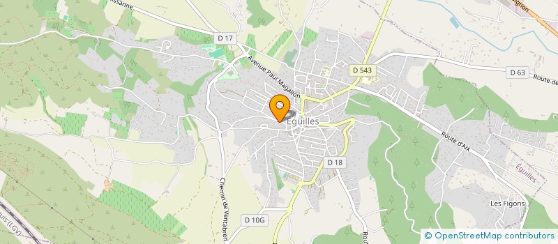 localisation de l'entreprise SANTO ESTELLO  EGUILLES