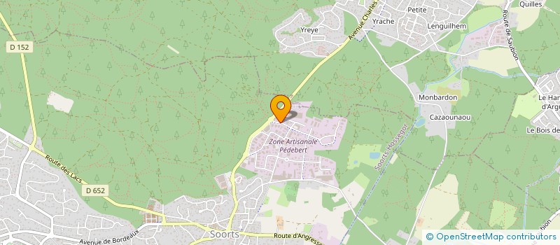 localisation de l'entreprise SANTOCHA DISTRIBUTION  SOORTS-HOSSEGOR