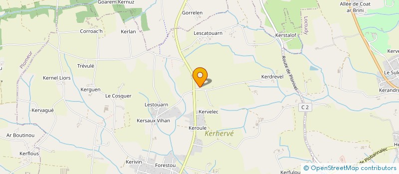 localisation de l'entreprise SANTODINO  PLOBANNALEC-LESCONIL