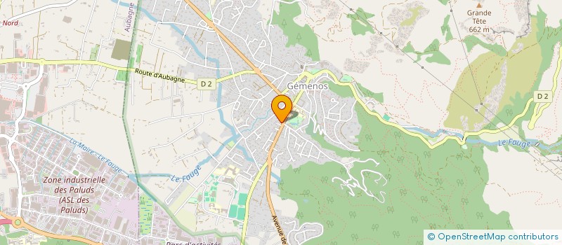 localisation de l'entreprise SANTONS J & L FOURCADE  GEMENOS