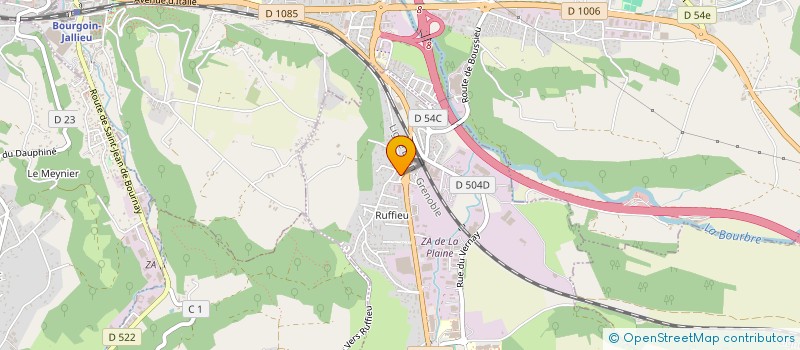 localisation de l'entreprise SANTONY  NIVOLAS-VERMELLE