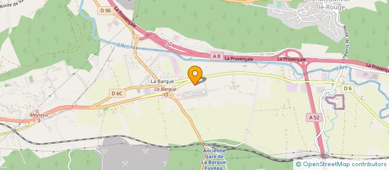 localisation de l'entreprise SANTORIN PARTICIPATIONS à FUVEAU