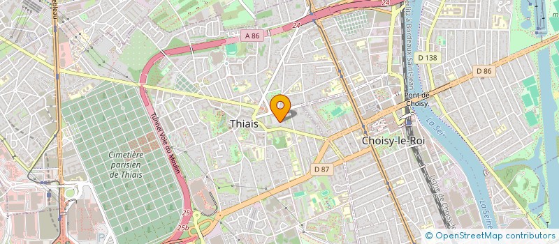 localisation de l'entreprise SANTORIYU TRANS SERVICE à THIAIS