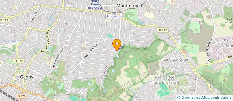 localisation de l'entreprise SANTOS AGENCEMENT à MONTFERMEIL