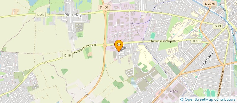 localisation de l'entreprise SANTOS BATIMENT  BOURGES