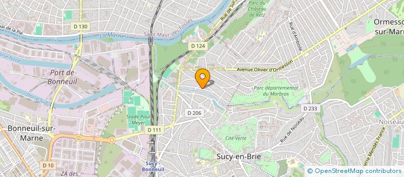localisation de l'entreprise SANTOS ELECTRICITE à CHAMPIGNY-SUR-MARNE