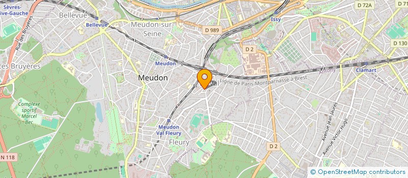localisation de l'entreprise SANTOS FILS à MEUDON