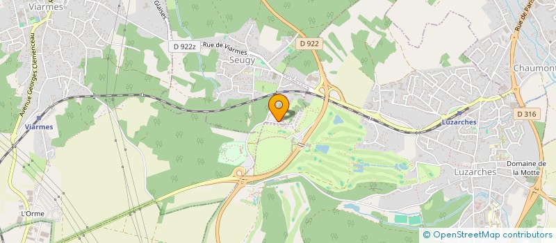 localisation de l'entreprise SANTOS GROUP AGENCEMENT  SEUGY