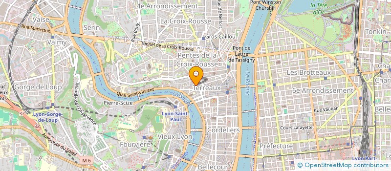 localisation de l'entreprise SANTOSHA LYON à LYON