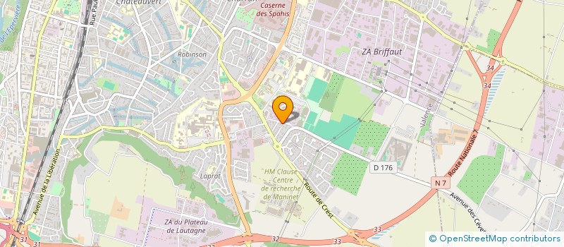 localisation de l'entreprise SANTOSHA STUDIO  VALENCE