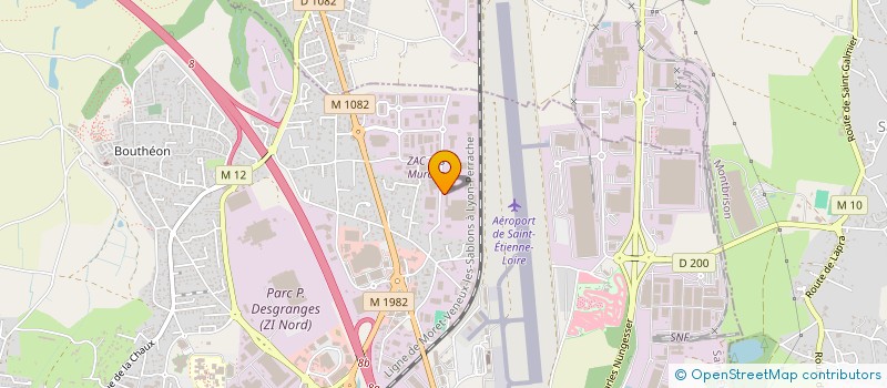 localisation de l'entreprise SANTOVECC  ANDREZIEUX-BOUTHEON