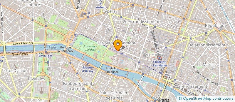 localisation de l'entreprise SANTROT LARIDAN à PARIS