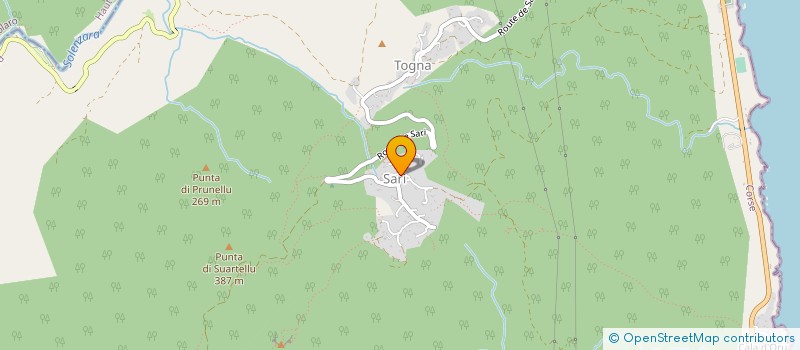 localisation de l'entreprise SANTU à SARI SOLENZARA