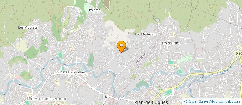 localisation de l'entreprise SANTUCCI GESTION CONSEIL TIERS PAYANT  MARSEILLE