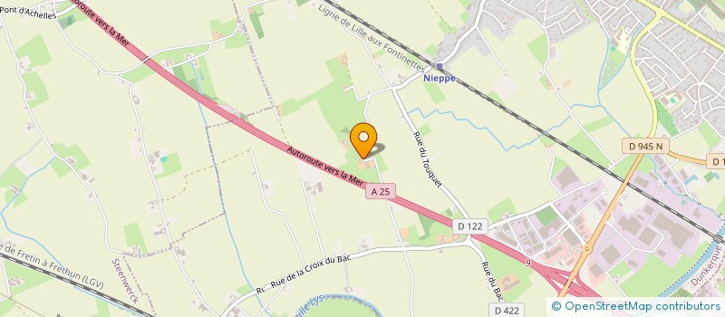 localisation de l'entreprise SANTUREL FRANCE à NIEPPE