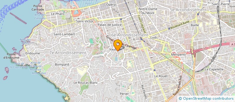 localisation de l'entreprise SANTYS DEVELOPPEMENT à MARSEILLE