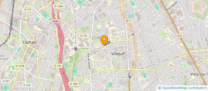 localisation de l'entreprise SANUK GAMES à VILLEJUIF