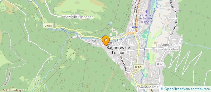 localisation de l'entreprise SANVALENT  BAGNERES-DE-LUCHON