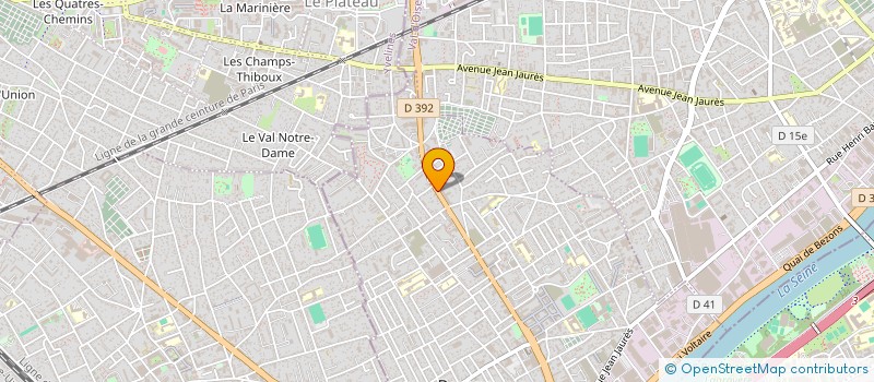 localisation de l'entreprise SANVERSE  LE PLESSIS-BOUCHARD