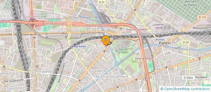 localisation de l'entreprise SANVIC  PARIS